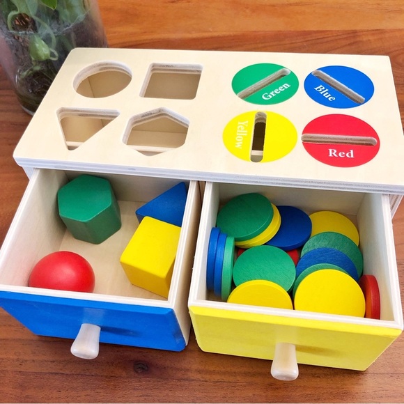 Montessori Wooden Drawer Boxes for Kids Boys & Girls Preschool Teaching Aids. - Picture 6 of 11